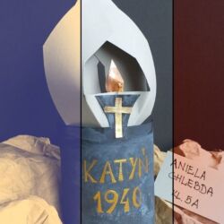 Znicz pamięci zbrodni katyńskiej
