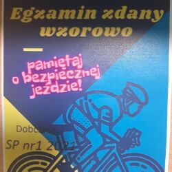Dyplom rowerzysty