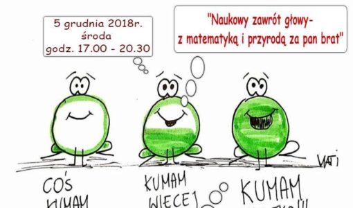 „Naukowy zawrót głowy – z matematyką i przyrodą za pan brat”