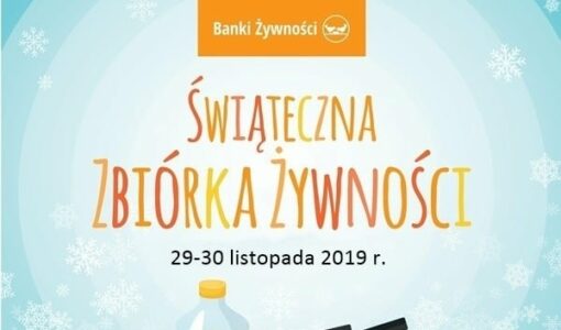 Wolontariusze SP nr 1 przyłączają się do Świątecznej Zbiórki Żywności