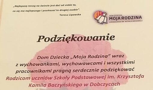 Podziękowanie