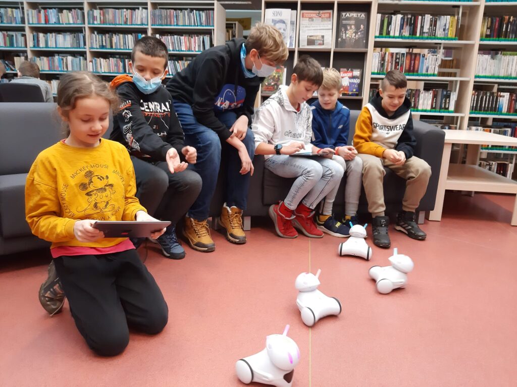 5a z wizytą w bibliotece
