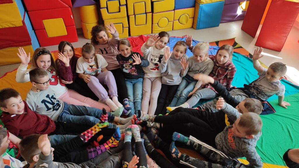 Dzień Kolorowej Skarpetki obchodzony w naszej szkole