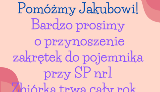 Pomóżmy Jakubowi!