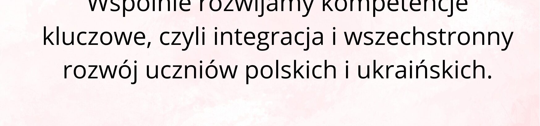 Rozwój kompetencji kluczowych