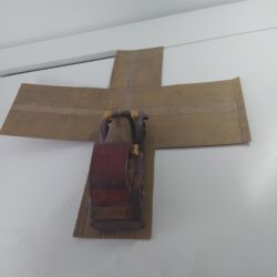 Makieta ze skrzyżowaniem wykonana przez uczennicę klasy 4b