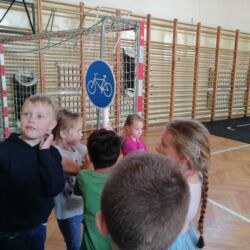 Lekcja wychowania komunikacyjnego w 1a