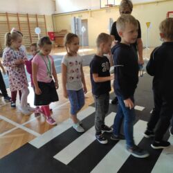 Lekcja wychowania komunikacyjnego w 1a