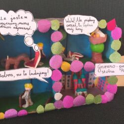 Praca metodą intersemiotyczną w klasie 4a