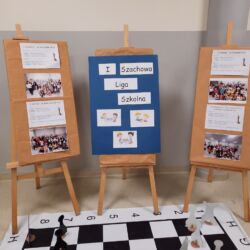 Wystawa z informacjami o szachach w