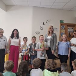 Wręczenie pucharów za udział i miejsca w Turnieju Szachowym