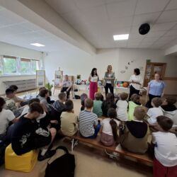Wręczenie pucharów za udział i miejsca w Turnieju Szachowym