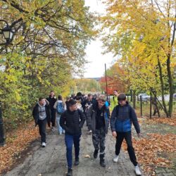 Klasy ósme w Wygiełzowie